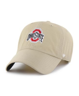 '47 Brand - Men's Khaki Ohio State Buckeyes Clean Up Brrr Adjustable Hat