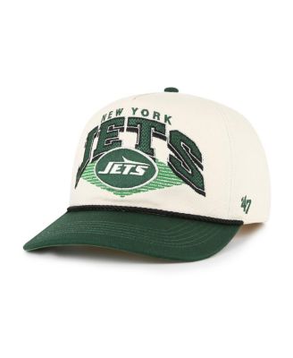 Men's Cream New York Jets Pomona Rope Hitch Adjustable Hat