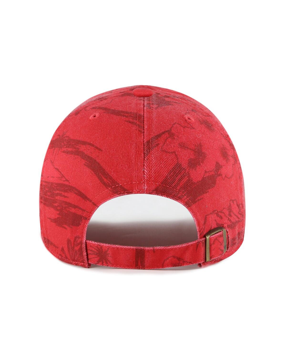 47 Brand Men's Scarlet San Francisco 49ers Fiji Clean Up Adjustable Hat