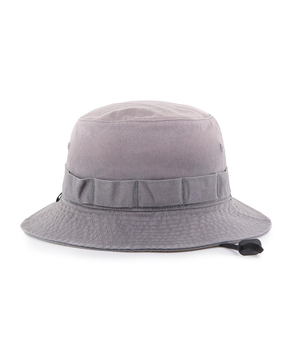 47 Brand Men's Charcoal Boston Celtics Buxton Garment Washed Bucket Hat