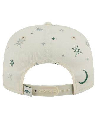 Men's Cream New York Jets Celestial Golfer Adjustable Hat