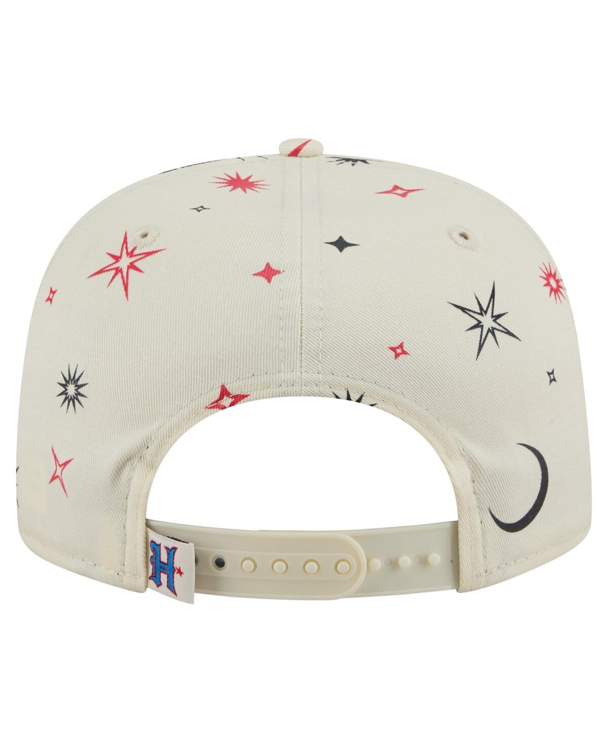 New Era Men's Cream Houston Texans Celestial Golfer Adjustable Hat