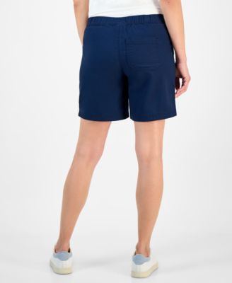 Women's Mid-Rise Pull-On Shorts, Regular & petite, Exclusively at Macy's