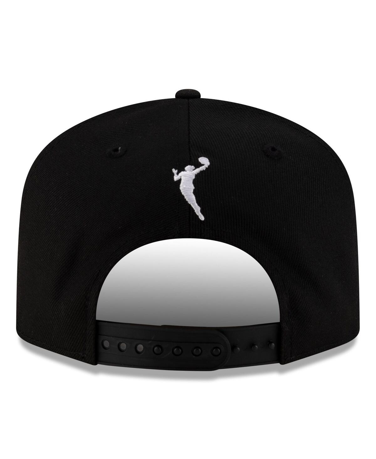 New Era Men's And Women's Black/yellow Seattle Storm 2025 Wnba Draft A-frame 9fifty Snapback Hat