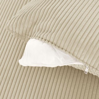  1 Pc   Cozy Corduroy   Storage, Ottoman, Cup Holders, Charging Ports   Modern Sofa