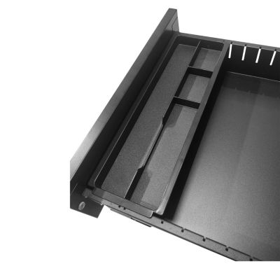 Assembled 3-Drawer Filing Cabinet with Secure Lock