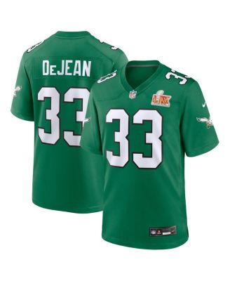 Nike - Men's Cooper DeJean Kelly Green Philadelphia Eagles Super Bowl LIX 2nd Alternate Game Jersey