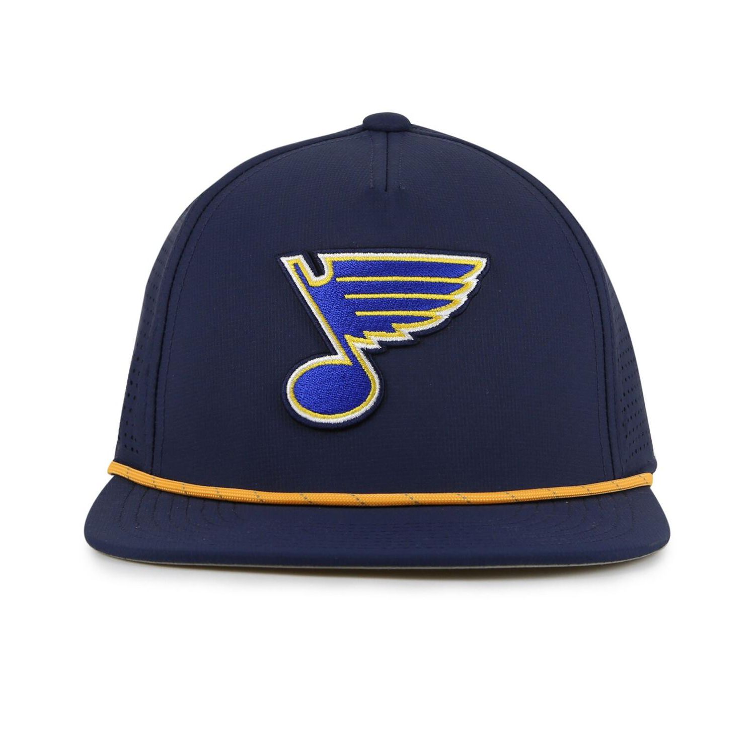 Men's Navy St. Louis Blues Buxton Pro Tech Adjustable Hat