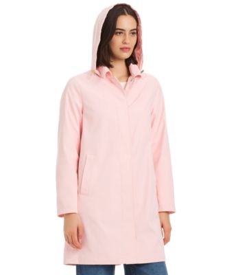 Women's Hooded A-Line Coat