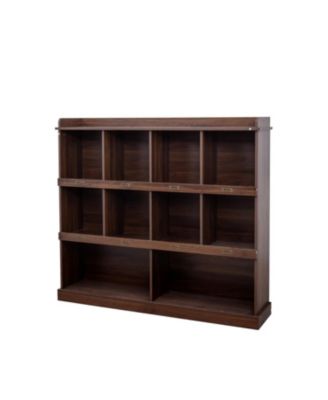 Streamdale 10-shelf Bookcase,Walnut