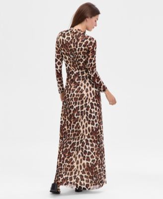 Women's Twist-Front Maxi Dress, 0P-16