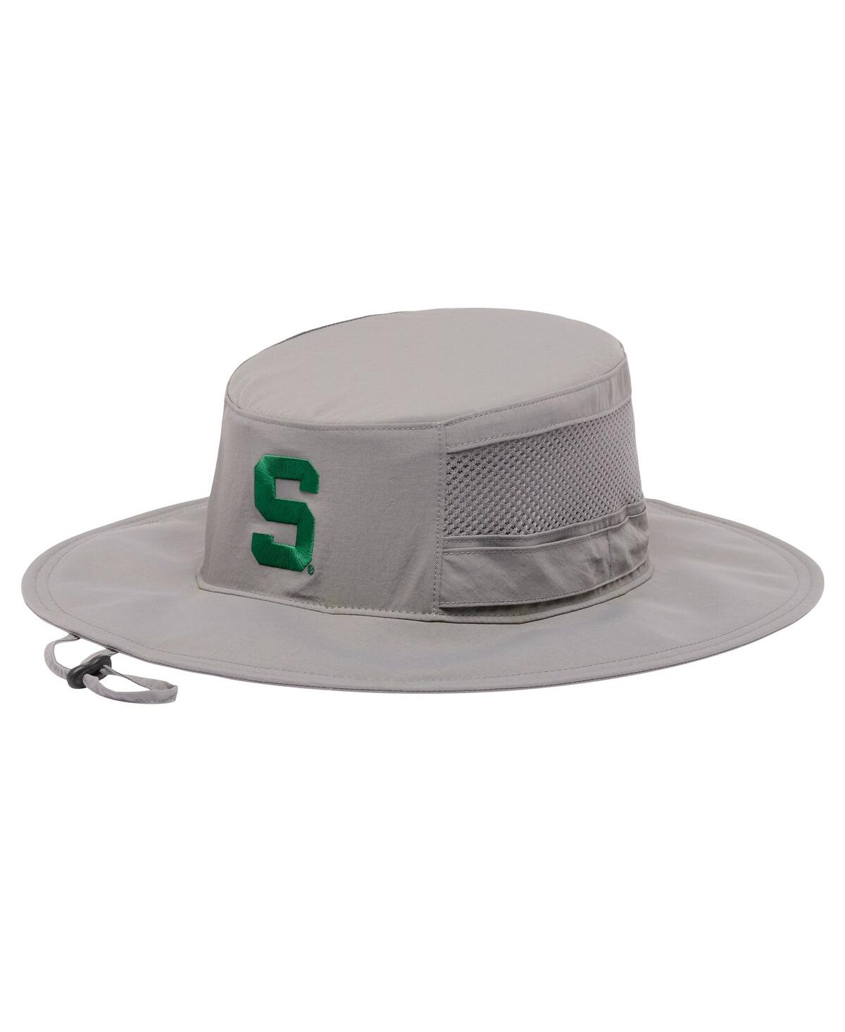 Men's Gray Michigan State Spartans Bora Bora Iii Omni-Shade Booney Hat - Gray