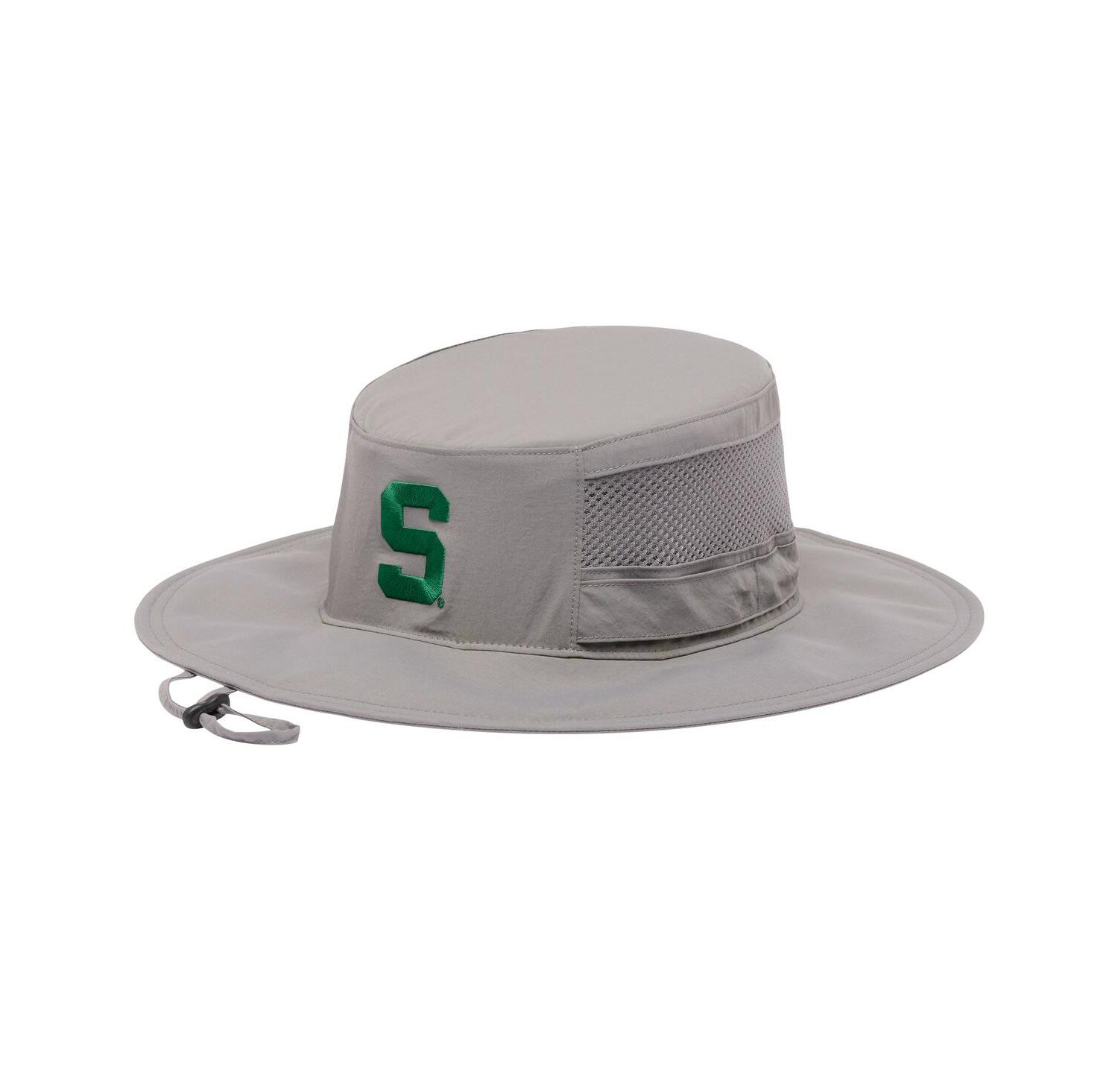 Men's Gray Michigan State Spartans Bora Bora III Omni-Shade Booney Hat