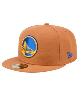 Men's Tan Golden State Warriors Color Pack 59FIFTY Fitted Hat