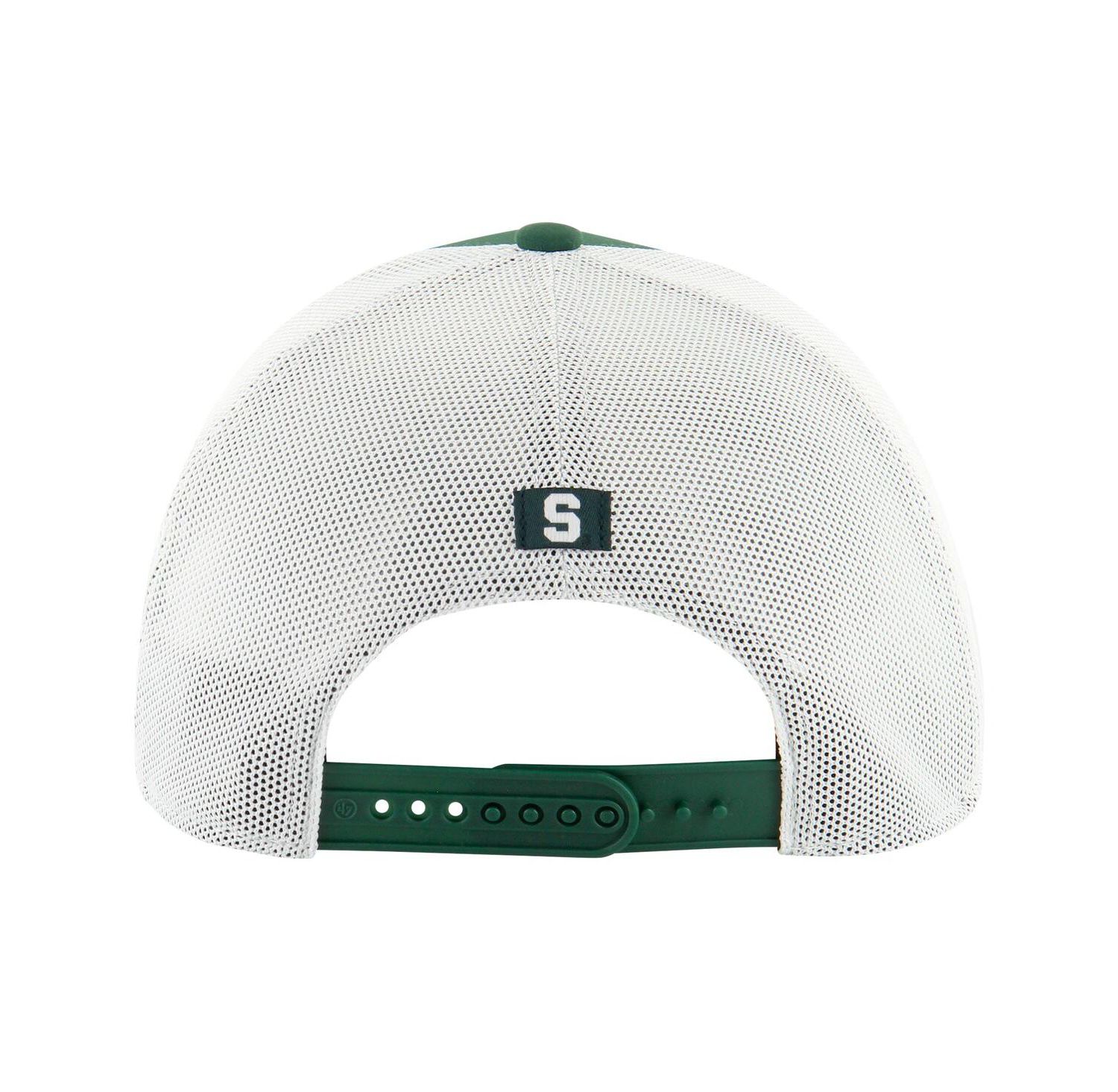 Men's Green Michigan State Spartans Downburst Trucker Adjustable Hat