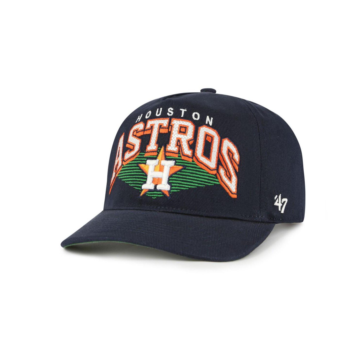 Men's Navy Houston Astros Pomona Hitch Adjustable Hat