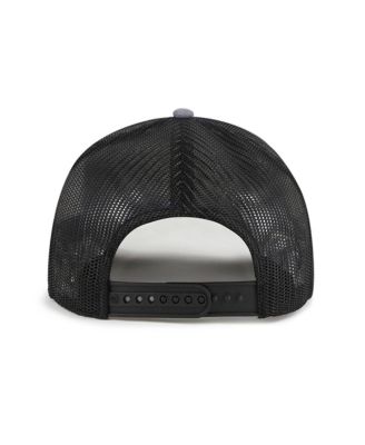 Men's Charcoal Minnesota Twins Carbon Rope Trucker Adjustable Hat