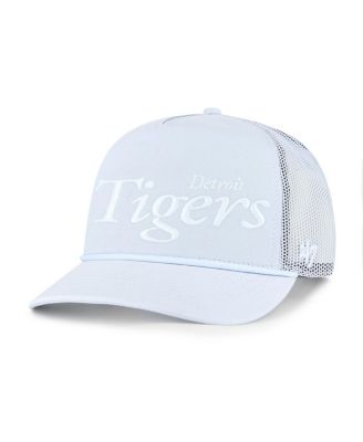 '47 Brand - Men's Light Blue Detroit Tigers Foundation Script Hitch Adjustable Trucker Hat