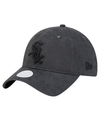 New Era - Women's Black Chicago White Sox Tonal Floral 9TWENTY Adjustable Hat