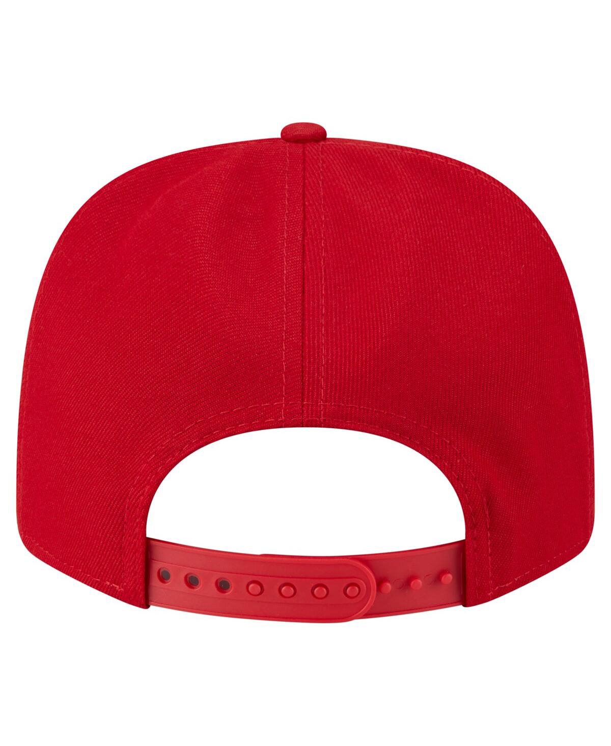 NEW ERA MEN'S SCARLET NEBRASKA HUSKERS GAME DAY MULTI-ROPE 9SEVENTY STRETCH-SNAP HAT 