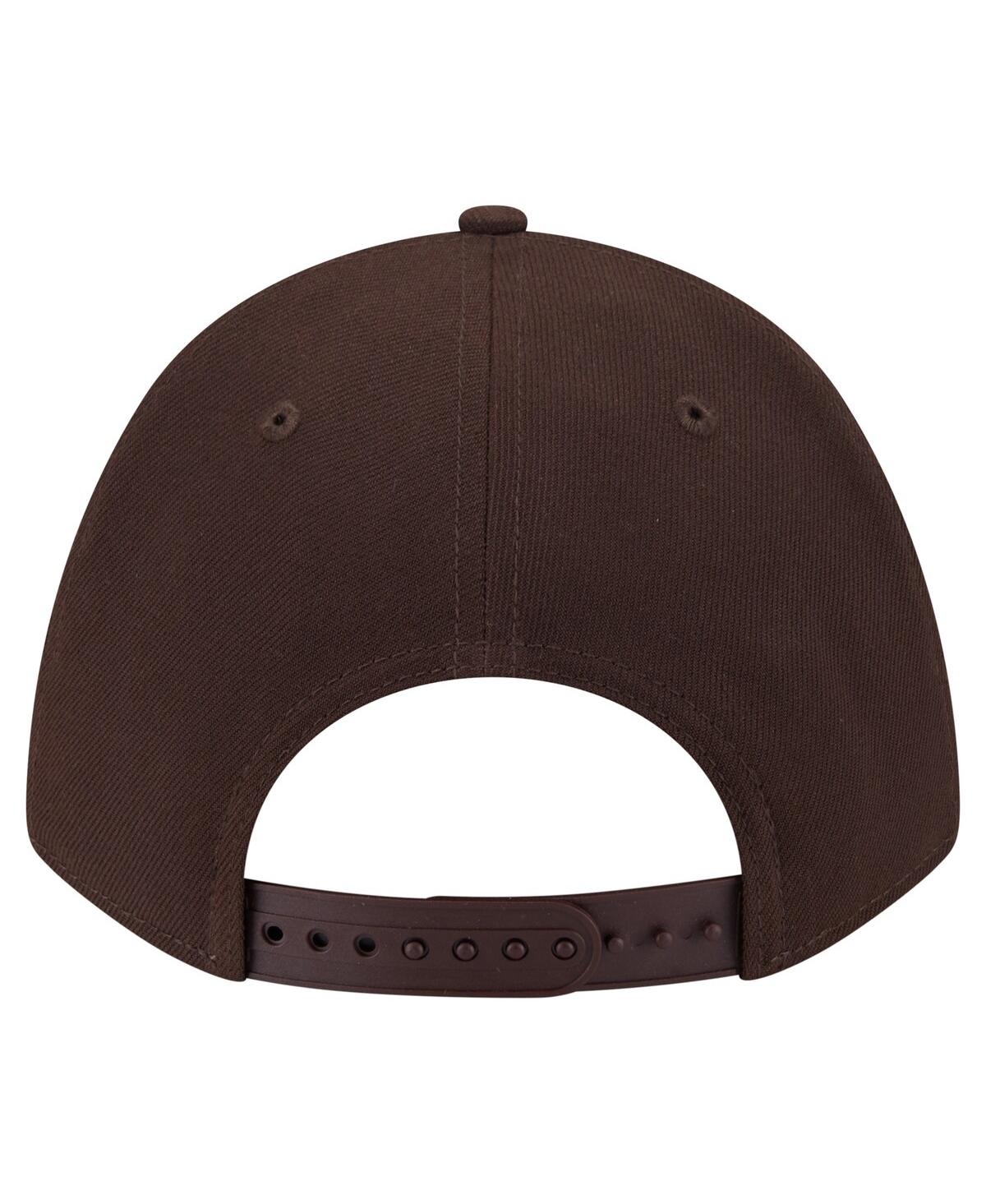 New Era Men's Brown San Diego Padres Team 9FORTY Adjustable Hat