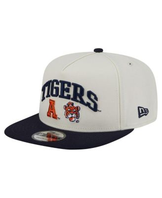 New Era - Men's White Auburn Tigers Collegiate 9FIFTY A-Frame Snapback Hat