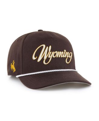 '47 Brand - Men's Brown Wyoming Cowboys Overhand Hitch Adjustable Hat