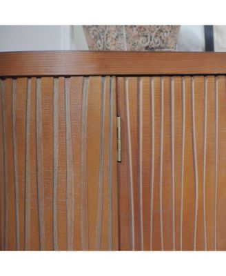 Streamdale Modern Accent Cabinet with Adjustable Shelves and 4 Doors