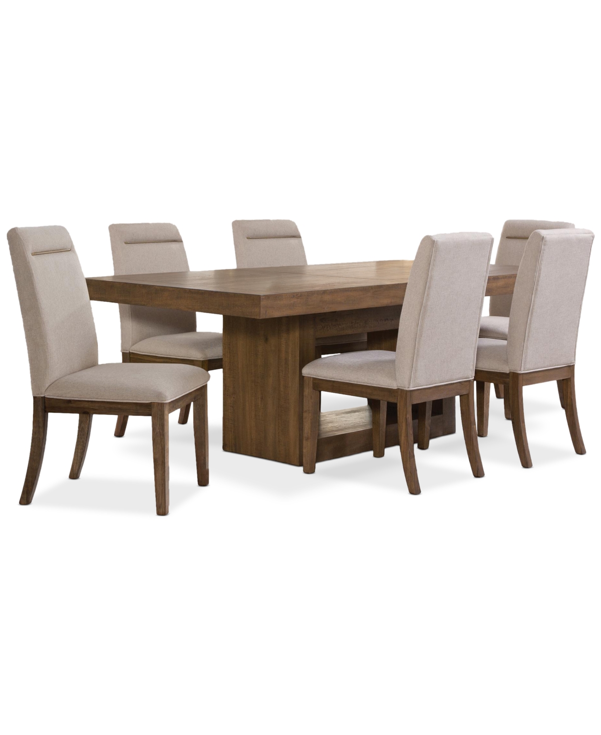 Baleigh 7-Pc. Dining Set (Table & 6 Side Chairs)
