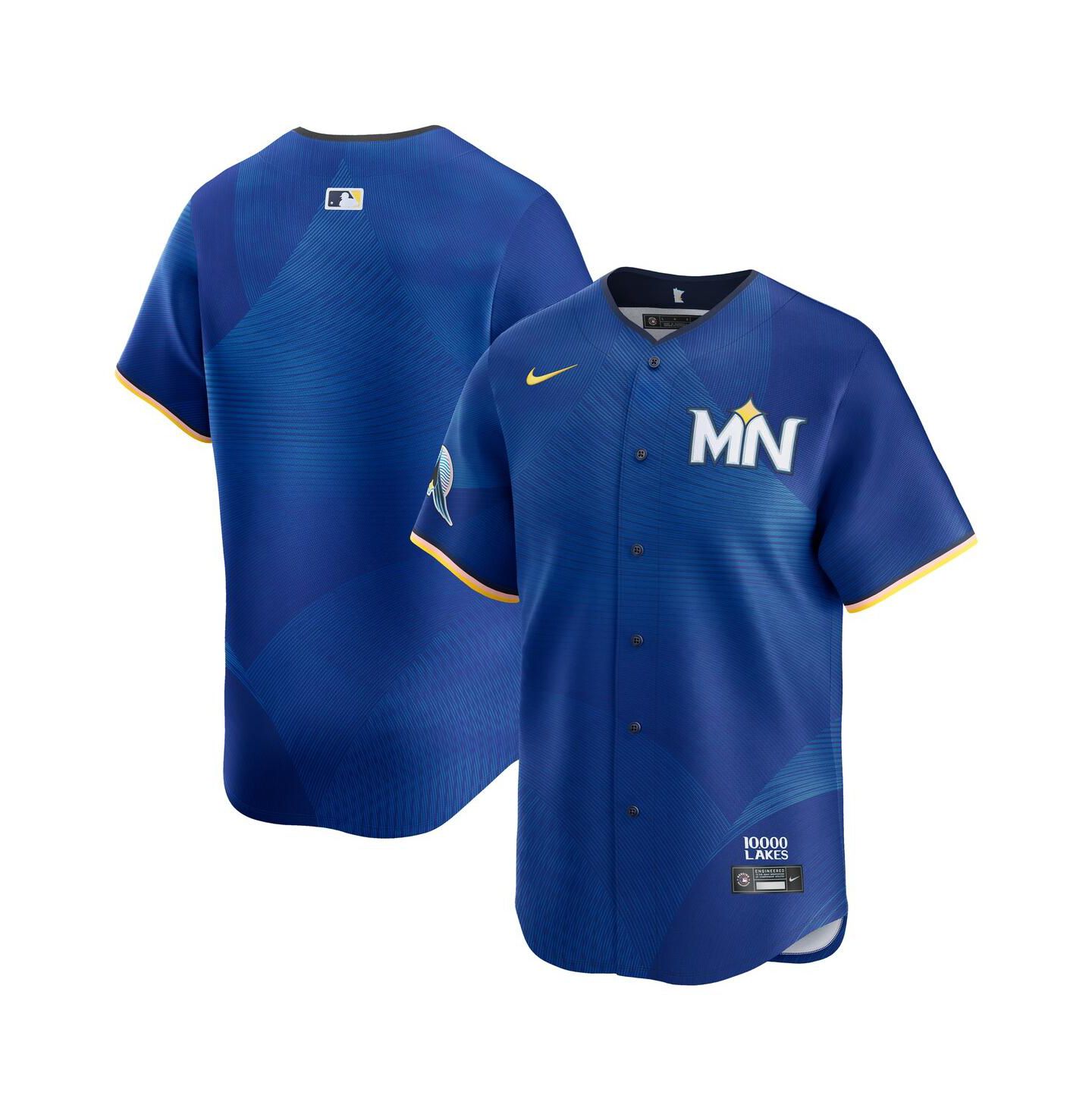 Мужской топ Nike Royal Minnesota Twins City Connect Limited Jersey — фото 1