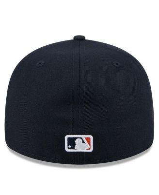 Men's Navy Houston Astros 2025 Jackie Robinson Day Retro Crown 59FIFTY Unstructured Fitted Hat