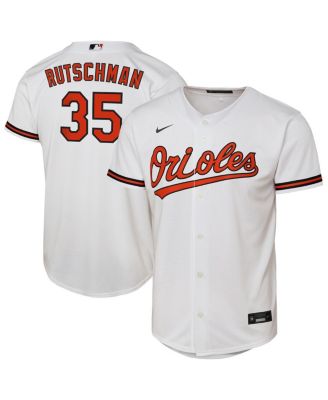 Nike - Big Boys and Girls Adley Rutschman White Baltimore Orioles Home Replica Player Jersey