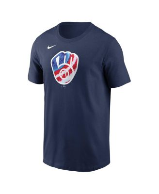 Men's Navy Milwaukee Brewers Americana T-Shirt