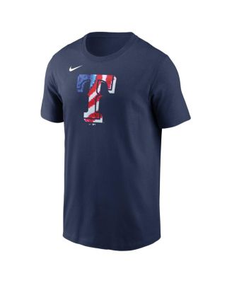 Men's Navy Texas Rangers Americana T-Shirt