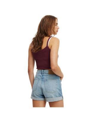 Women's High Rise Micro Denim Short