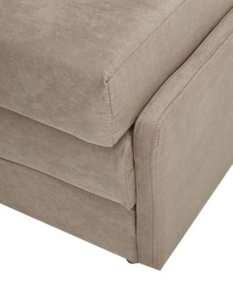 43.5" Polyester Avery Fremont Convertible Loveseat Sleeper, Created for Macy's