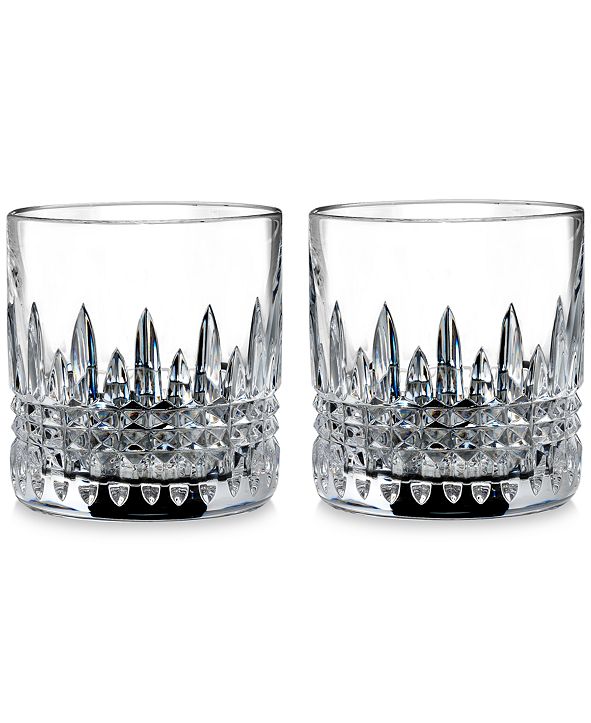 Waterford Crystal Lismore Diamond StraightSided Tumblers, Set of 2