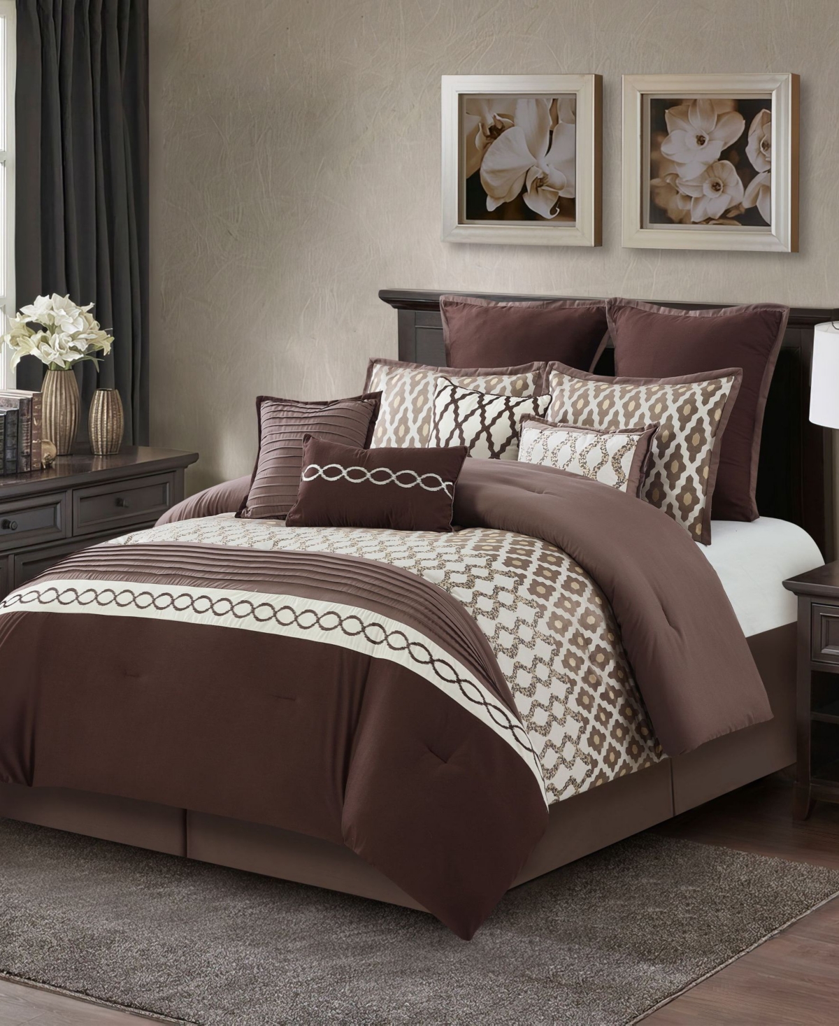 Shop Stratford Park Caval 10-piece Comforter Set, California King