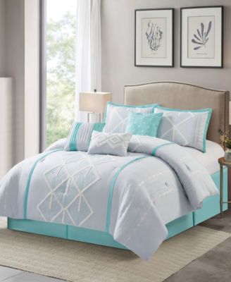 Stratford Park Oliver 7-Piece Comforter Set, Queen