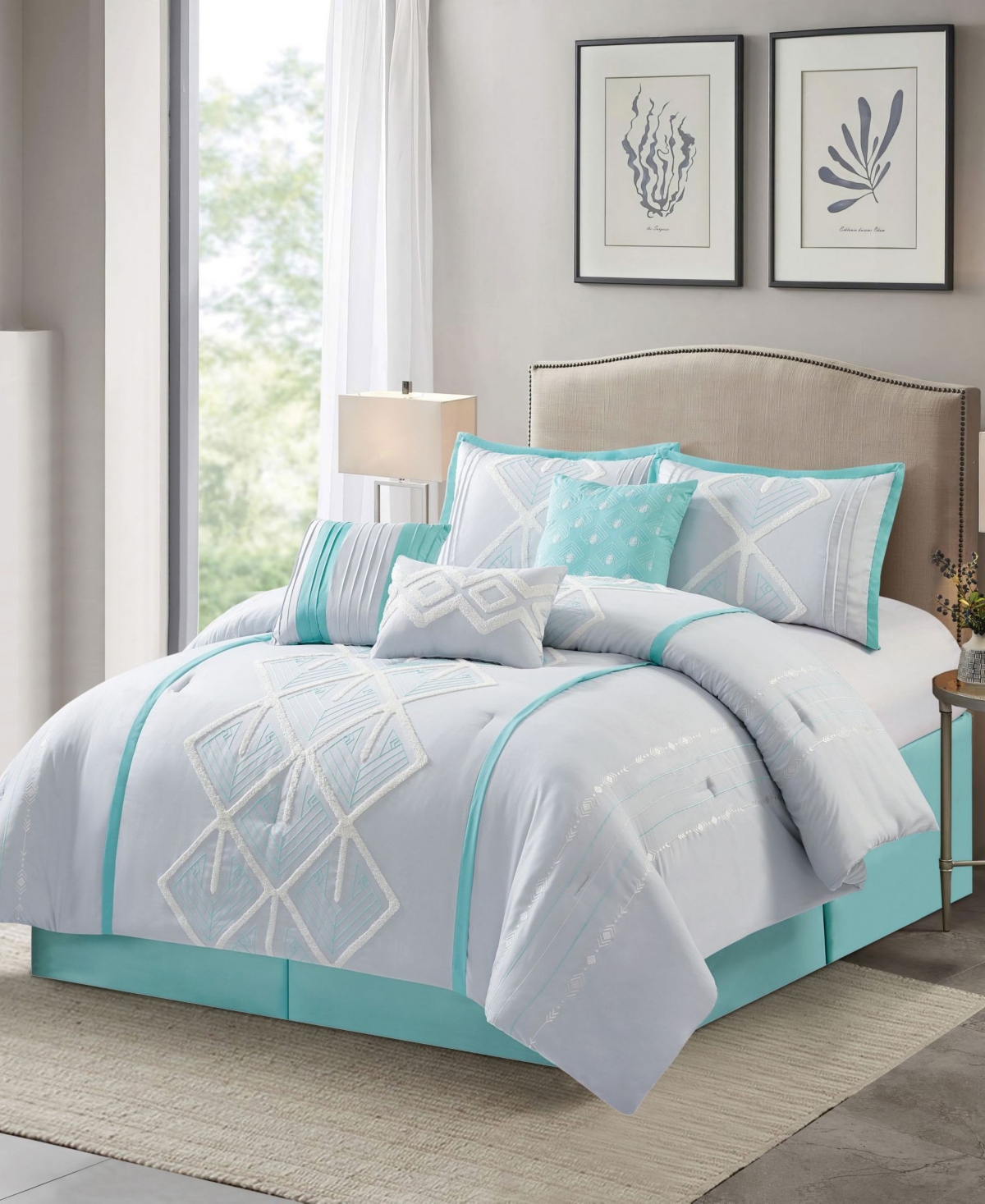 Shop Stratford Park Oliver 7-piece Comforter Set, Queen