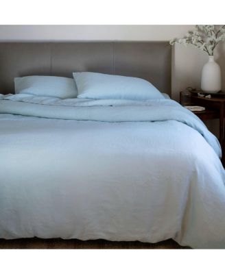 100% French Linen Duvet Cover & Sham Set - Full/Queen