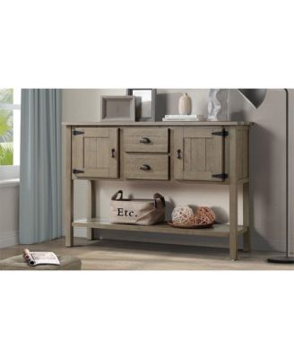  Rustic Retro Sideboard Console Table with Storage