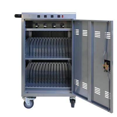 Mobile Charging Cart and Cabinet for Tablets Laptops 35-Device
