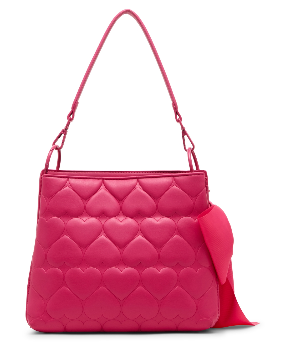 Betsey Johnson Always Heart-core Small Bucket Bag