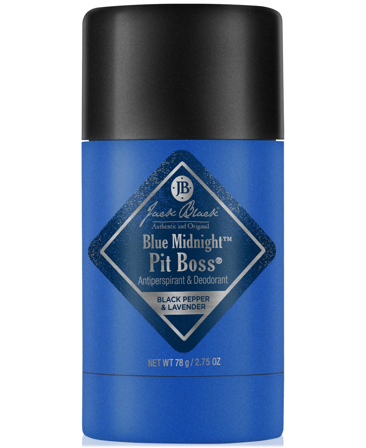 Jack Black Blue Midnight Pit Boss Antiperspirant & Deodorant, 2.75 Oz.
