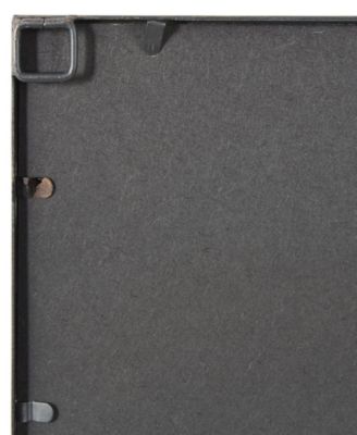 45" Metal Window Pane Inspired Room Wall Mirror