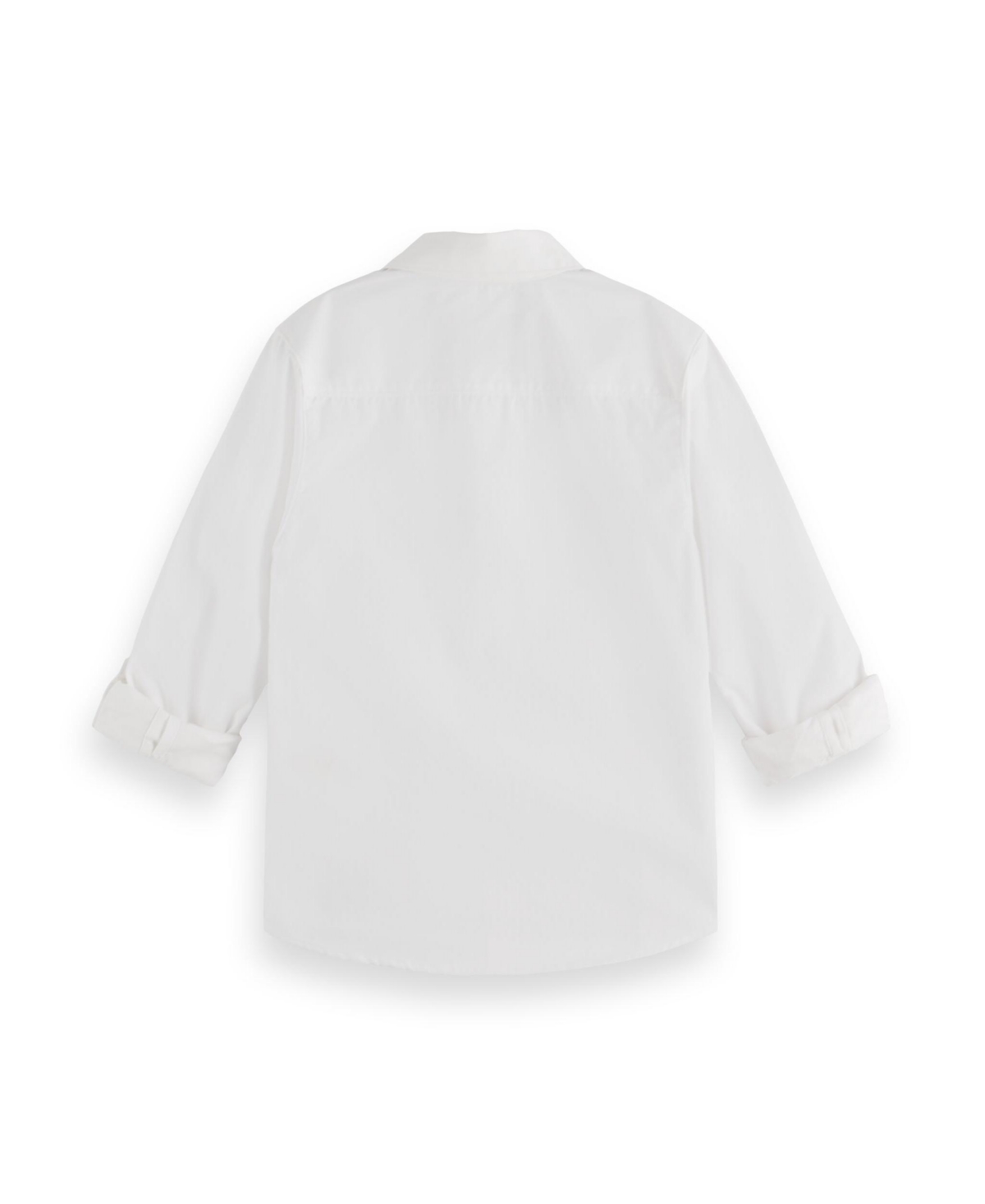 Scotch & Soda Kids' Cotton Dobby Button-down Shirt