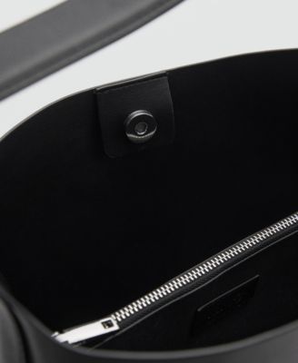 Women's Buckle Shopper Bag