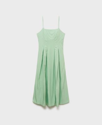 Women's Pleated A-Line Dress