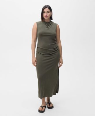 Women's Draped Modal Dress